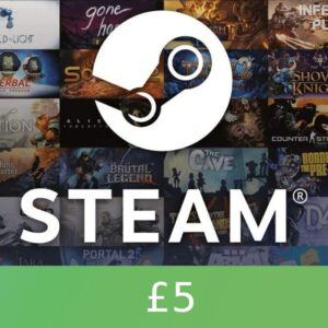 Steam Gift Card £5 UK Activation Code