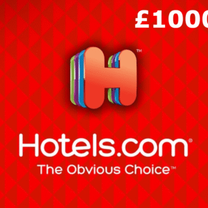Hotels.com £1000 Gift Card UK