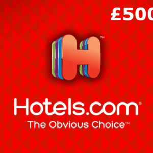 Hotels.com £500 Gift Card UK