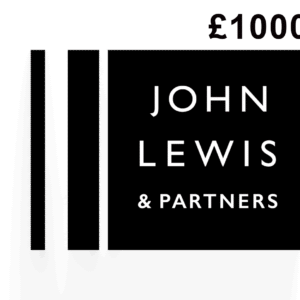 John Lewis and Partners £1000 Gift Card UK