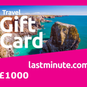 Lastminute.com £1000 Gift Card UK