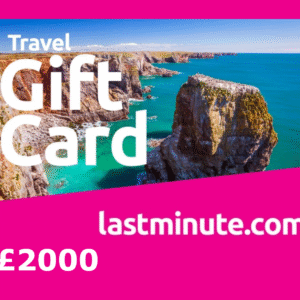 Lastminute.com £2000 Gift Card UK