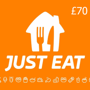 Just Eat £70 Gift Card UK