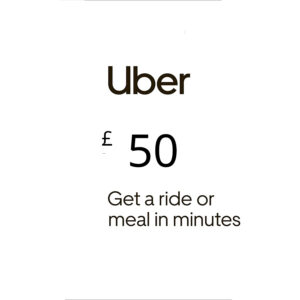 Uber GBP 50 Gift Card UK