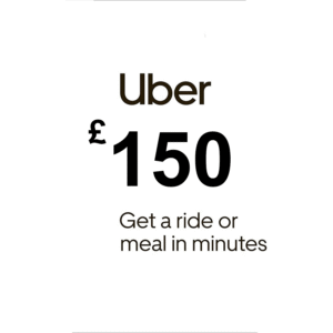 Uber £150 UK Gift Card